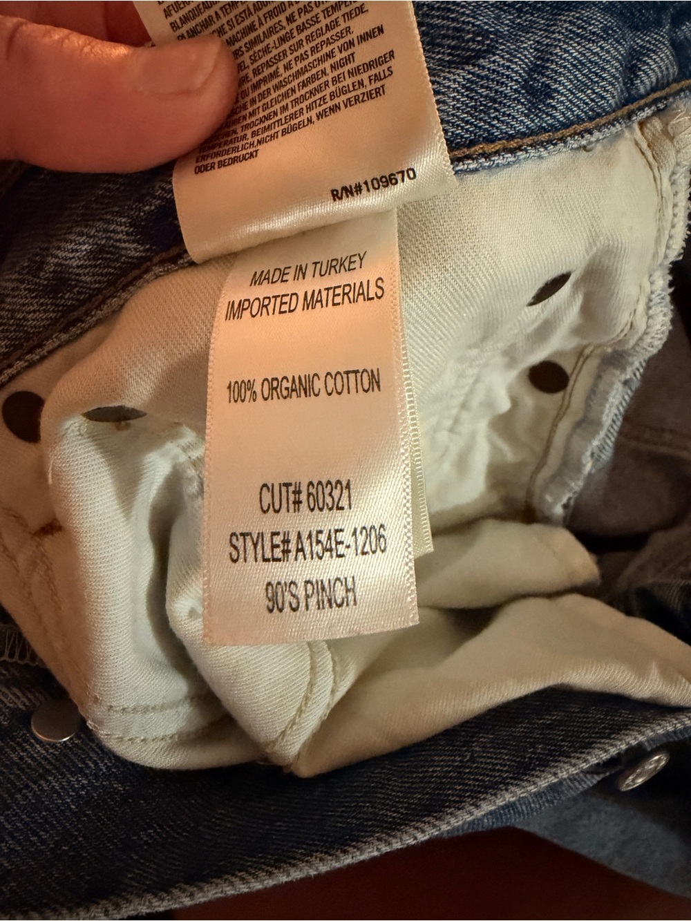 Agolde 90’s Pinch Waist Jeans - Picture 8 of 8